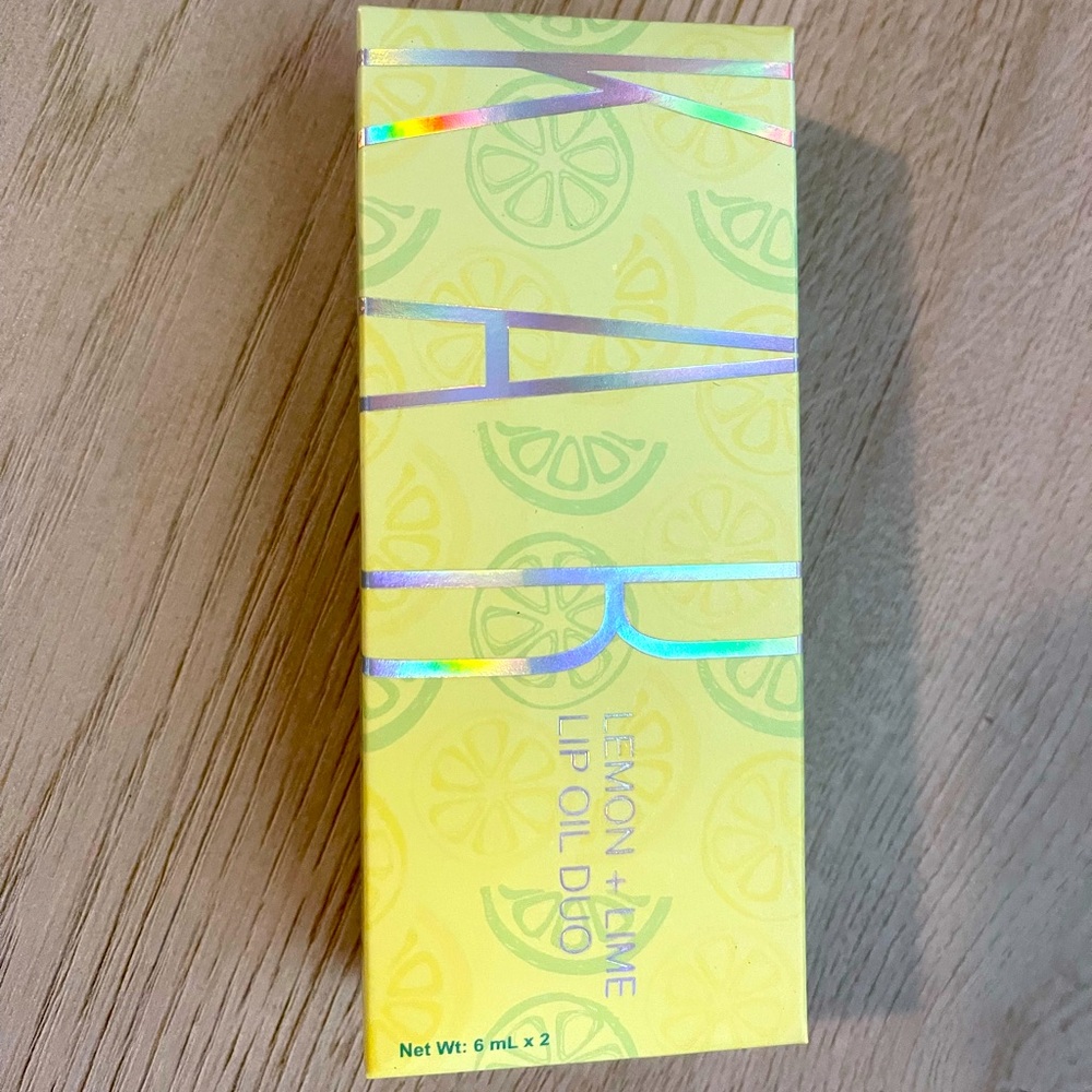 KAB Lemon and lime lip oil duo